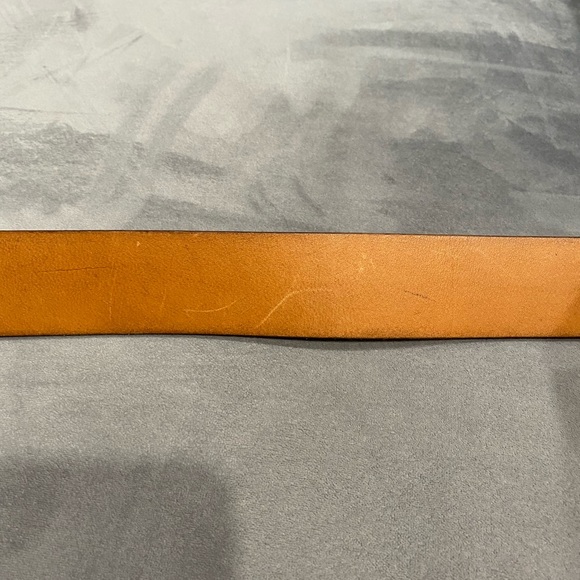 Esprit Oval buckle belt, Women leather belt with blue stones Vintage - Picture 8 of 16